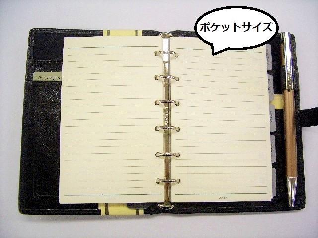 ダ・ヴィンチ　システムバインダー ダヴィンチ システム手帳 B7 DP3008 本革 9900円 ポケットサイズ 紙箱